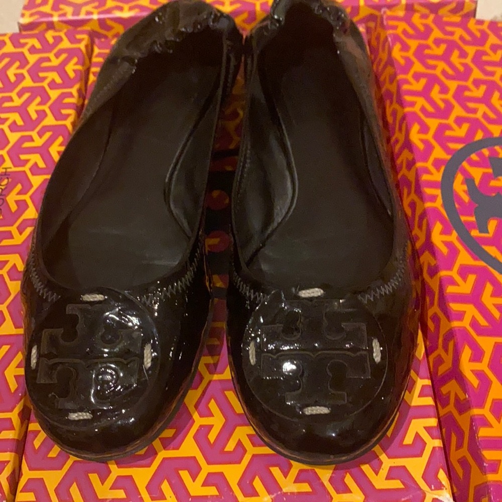 Tory Burch l patent Reva ballet flat